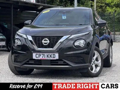 Used Nissan Juke N-Connecta 114 HP (83 kW) 2021 Black SUV