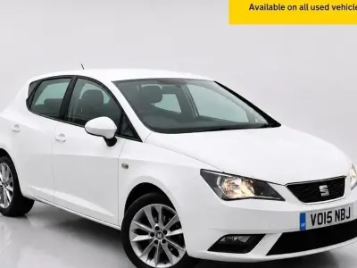 Second-hand Seat Ibiza 85 CP (62 kW) 2015 Alb Hatchback