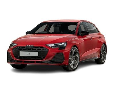 New Audi A3 Sportback Black Edition 2026 Red Hatchback
