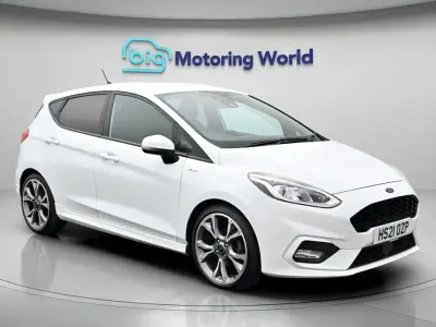 Used Ford Fiesta ST-Line X 125 HP (91 kW) 2021 White Hatchback