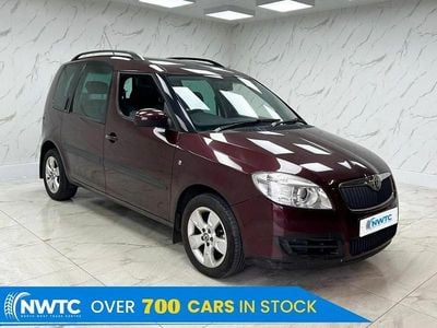 Used Skoda Roomster SE 105 HP (77 kW) 2009 Maroon MPV