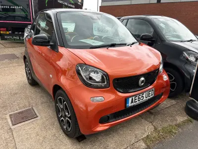 Used Smart ForTwo Coupé Premium 90 HP (66 kW) 2015 Orange Coupe
