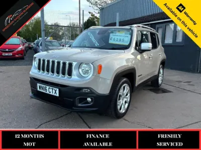 Used Jeep Renegade Limited 170 HP (125 kW) 2016 Beige SUV