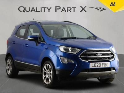 Blue Used 2020 Ford Ecosport Titanium SUV | £8,699 (Fair price)