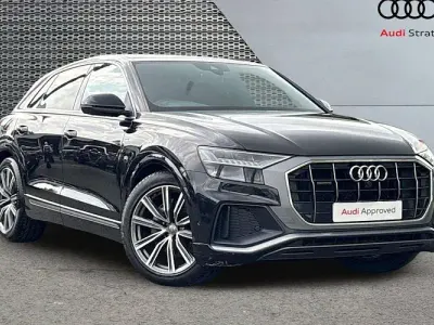 Used Audi Q8 S-Line 286 HP (210 kW) 2020 Black SUV