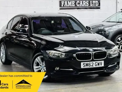 Used BMW 318 Sport Line 143 HP (105 kW) 2012 Black Sedan