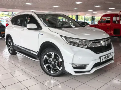 Used Honda CR-V Hybrid 184 HP (135 kW) 2020 White SUV