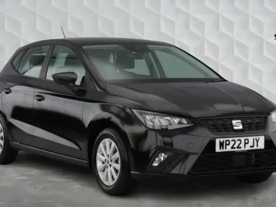 Begagnad Seat Ibiza SE 79 HK (58 kW) 2022 Svart Halvkombi