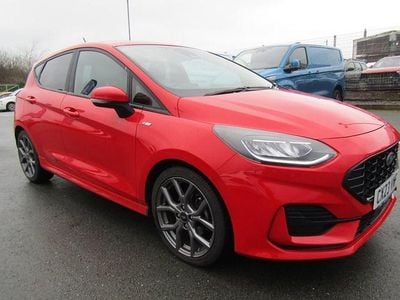 Used Ford Fiesta ST-Line 125 HP (91 kW) 2023 Race red Hatchback