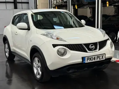 Used Nissan Juke Visia 94 HP (69 kW) 2014 White SUV