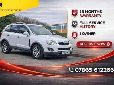 Używany Vauxhall Antara 184 KM (135 kW) 2012 Biały SUV
