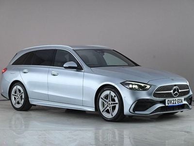 Used Mercedes C200 AMG line 2022 Silver Estate