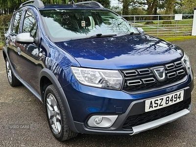Used Dacia Sandero Ambiance 88 HP (64 kW) 2017 Blue Hatchback