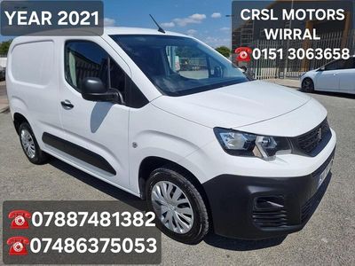 White Used 2021 Peugeot Partner MPV | £6,995 (Good price)