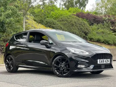 Used Ford Fiesta ST-Line X 140 HP (102 kW) 2018 Black Hatchback
