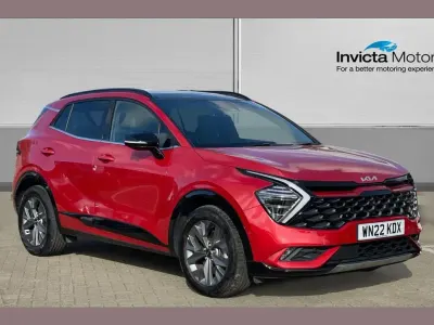 Used Kia Sportage GT-Line S 226 HP (166 kW) 2022 Red SUV