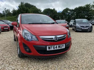 Used Vauxhall Corsa Excite 2014 Red Hatchback