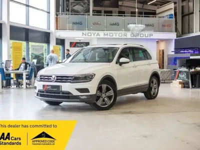 Used VW Tiguan SEL 150 HP (110 kW) 2017 White SUV