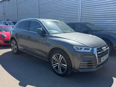 Used Audi Q5 S-Line 190 HP (139 kW) 2017 Grey SUV