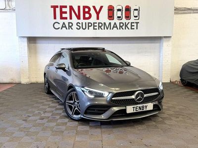 Usado Mercedes CLA220 Shooting Brake AMG line 2019 Cinzento Carrinha
