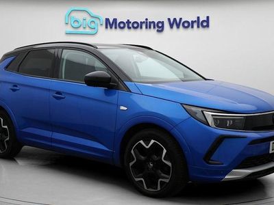 Used Vauxhall Grandland X Ultimate 131 HP (96 kW) 2023 Blue SUV