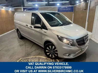 Used Mercedes e-Vito Premium 85 kW (116 HP) 2023 Silver Van