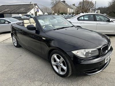 Used BMW 118 Cabriolet Sport Line 2011 Black Cabriolet