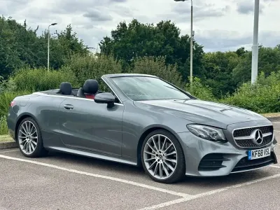 Used Mercedes E300 AMG Line Premium Plus 245 HP (180 kW) 2019 Grey Cabriolet