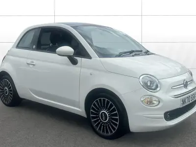 Used Fiat 500 Launch Edition 69 HP (50 kW) 2020 White Hatchback