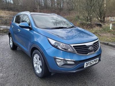 Used Kia Sportage 115 HP (84 kW) 2013 Blue SUV
