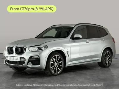 Used BMW X3 M Sport 190 HP (139 kW) 2019 Silver SUV