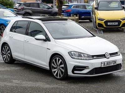 Used VW Golf VII R-line 150 HP (110 kW) 2019 White Hatchback