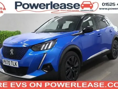 Used Peugeot 2008 GTi 100 kW (136 HP) 2020 Blue SUV