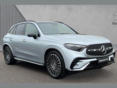 Begagnad Mercedes GLC300e AMG Line Premium Plus 254 HK (186 kW) 2025 Silver SUV