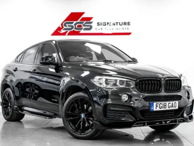 Used BMW X6 M Sport 258 HP (189 kW) 2018 Black SUV