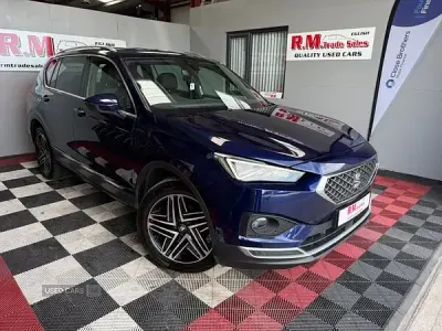 Used Seat Tarraco XCELLENCE 150 HP (110 kW) 2020 Blue SUV