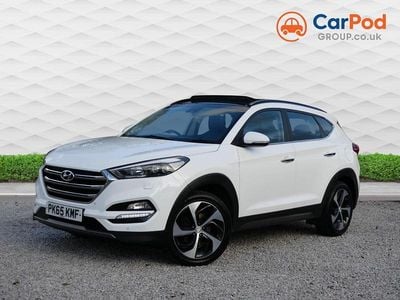 White Used 2015 Hyundai Tucson Premium SE SUV | £10,990 (A bit pricey)