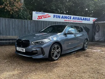 Used BMW 118 M Sport 140 HP (102 kW) 2020 Grey Hatchback
