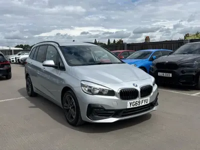 Used BMW 220 Gran Tourer Sport Line 187 HP (137 kW) 2019 Silver MPV