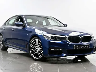 Used BMW 520 M Sport 187 HP (137 kW) 2018 Blue Sedan