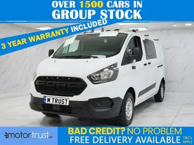 Używany Ford Transit Custom 105 KM (77 kW) 2021 Biały Van