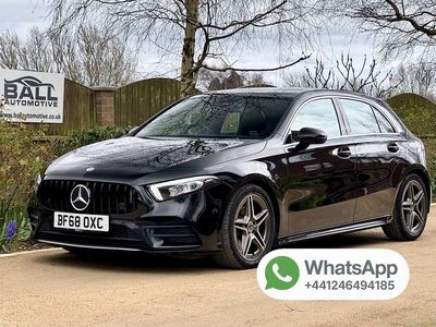 Used Mercedes A200 AMG line 2018 Black Hatchback