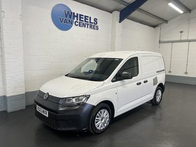 Used VW Caddy S 102 HP (75 kW) 2023 White MPV