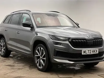 Used Skoda Kodiaq SportLine 110 HP (80 kW) 2022 Graphite grey metallic SUV