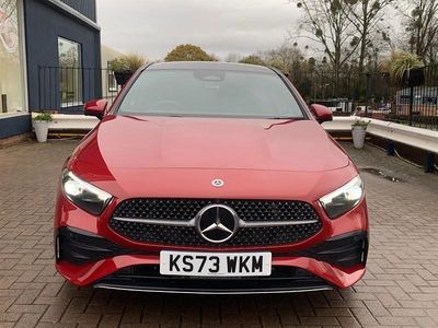 Used Mercedes A200 AMG line 177 HP (130 kW) 2023 Red Sedan