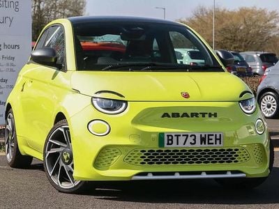 Green Used 2024 Abarth 500e Turismo Hatchback | £19,574 (A bit pricey)