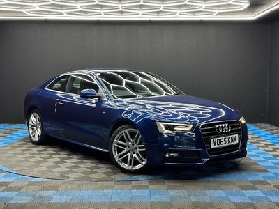 Used Audi A5 S-Line 2015 Blue Coupe