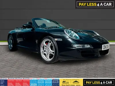 Used Porsche 911 Carrera Cabriolet 2006 Black Cabriolet