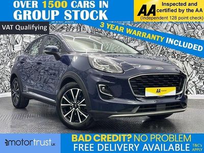 Blue Used 2023 Ford Puma Titanium SUV | £14,395 (Good price)