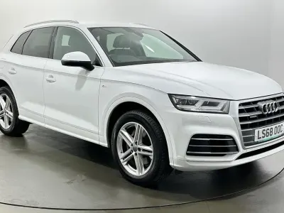 Used Audi Q5 S-Line 190 HP (139 kW) 2018 White SUV